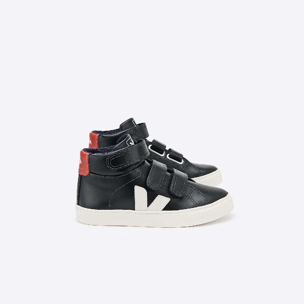 veja ESPLAR MID LEATHER BLACK ROUILLE