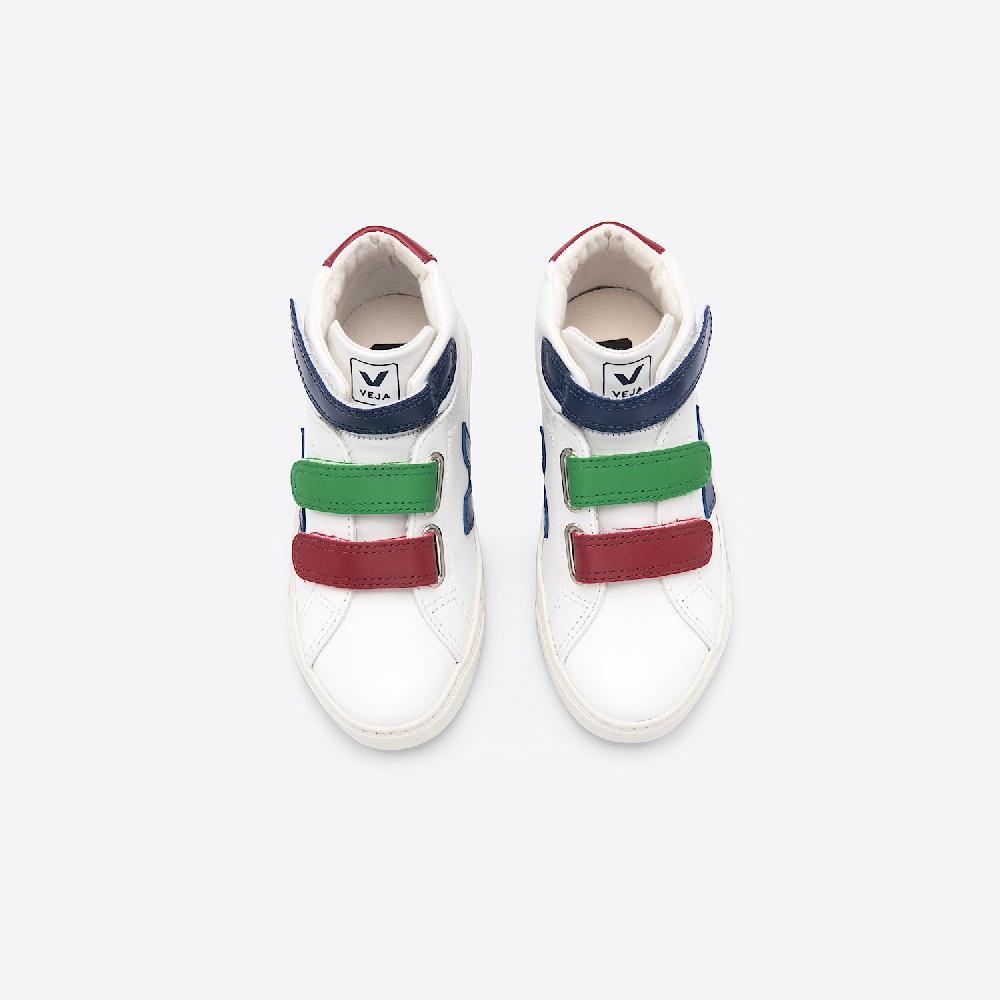 Veja ESPLAR MID LEATHER WHITE MULTICO