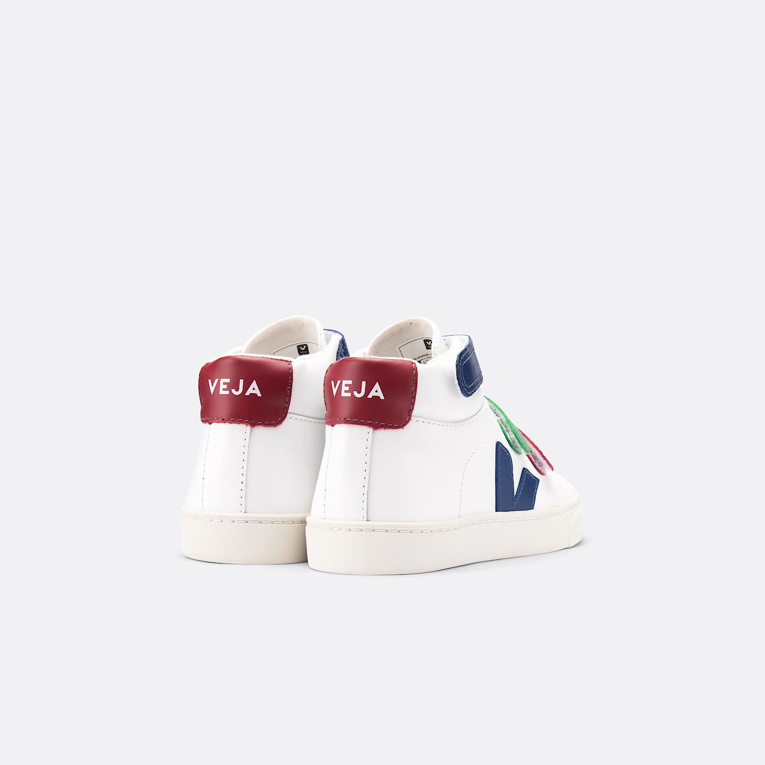 Veja ESPLAR MID LEATHER WHITE MULTICO