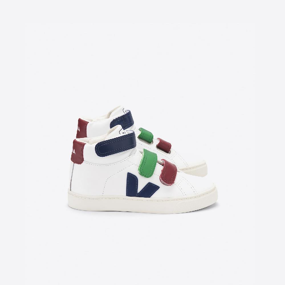veja ESPLAR MID LEATHER WHITE MULTICO