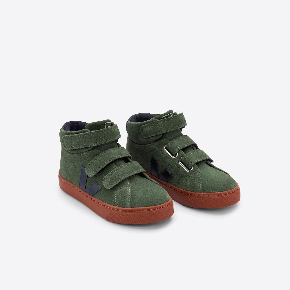 Veja ESPLAR MID SUEDE MUD NAUTICO RUST SOLE