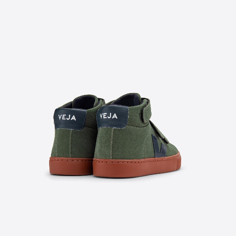 Veja ESPLAR MID SUEDE MUD NAUTICO RUST SOLE