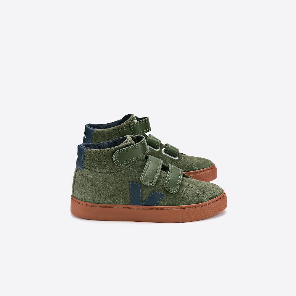 veja ESPLAR MID SUEDE OLIVE NAUTICO