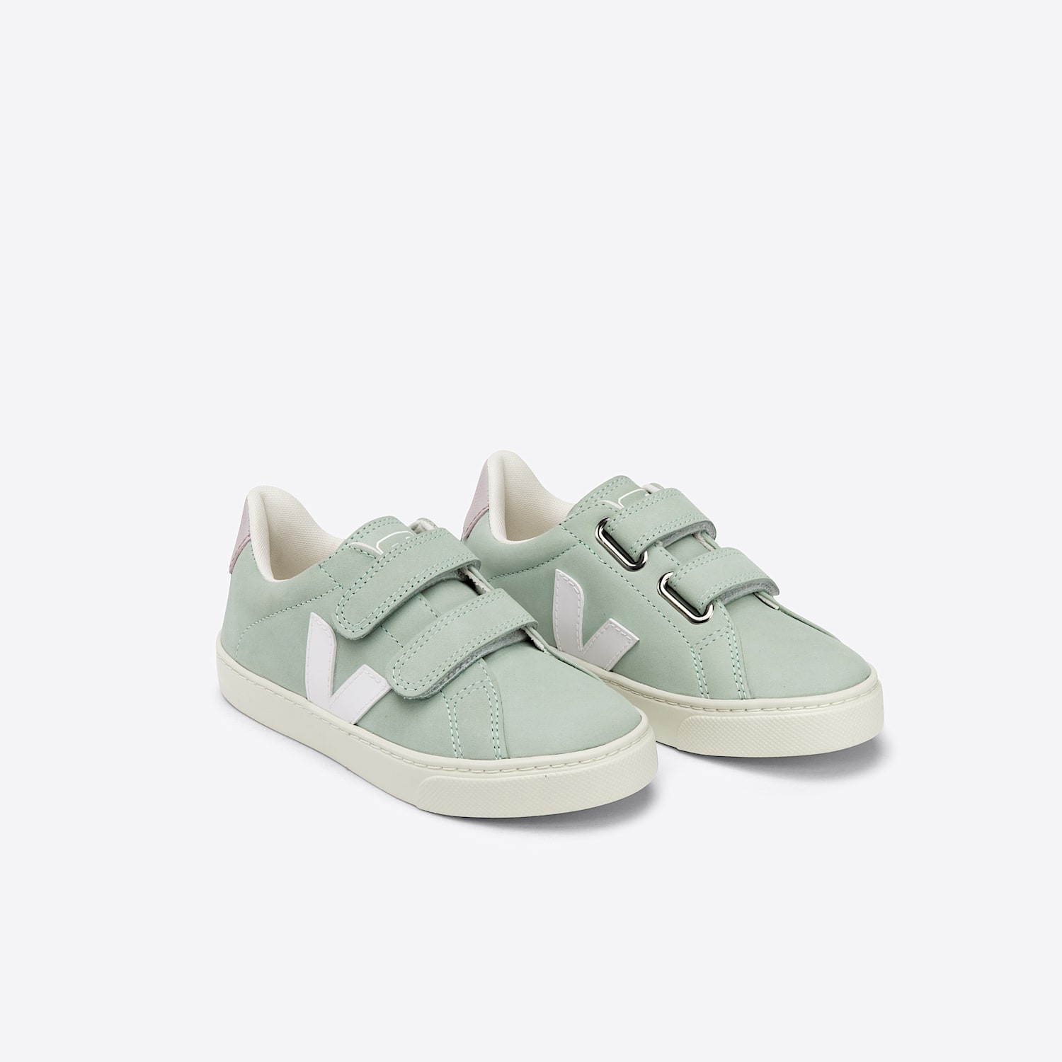 Veja ESPLAR NUBUCK MATCHA WHITE