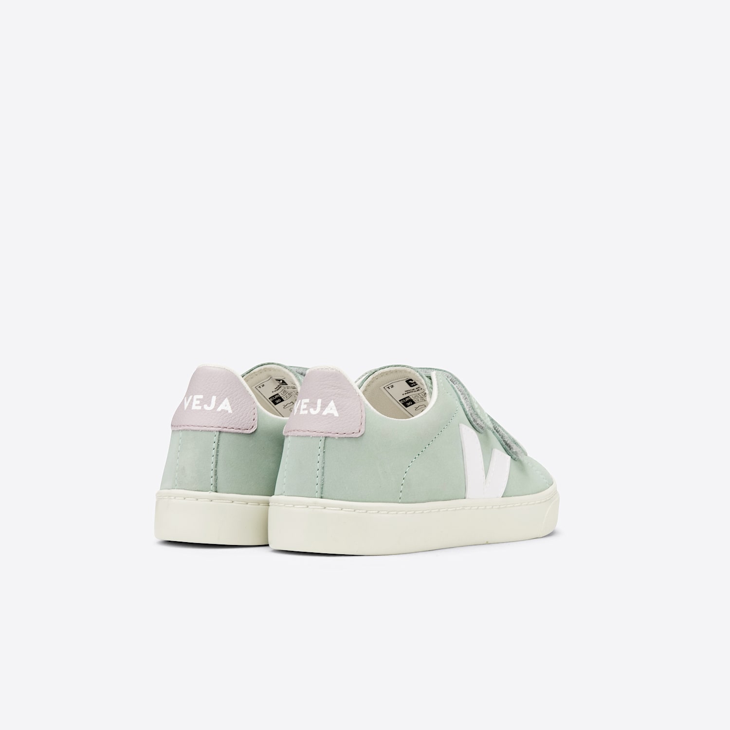 Veja ESPLAR NUBUCK MATCHA WHITE