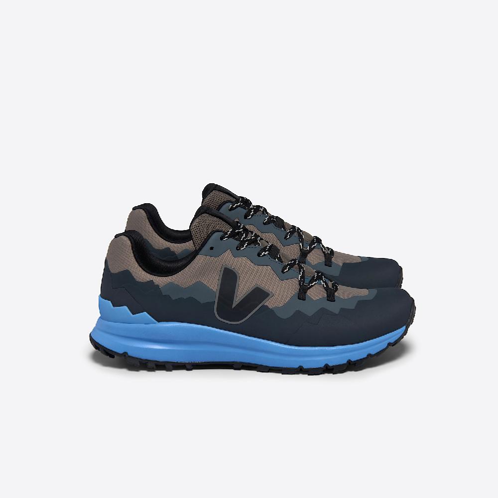 veja FITZ ROY TREK-SHELL BASALTE BLACK CELESTE