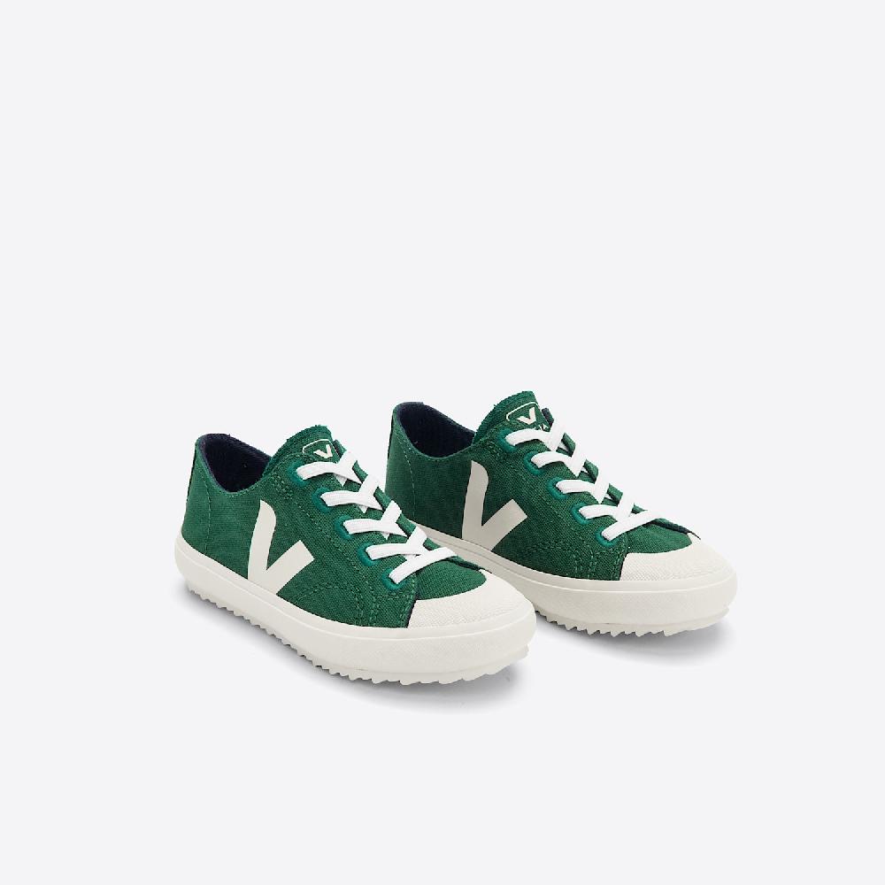 Veja FLIP ELASTIC LACES CANVAS POKER PIERRE