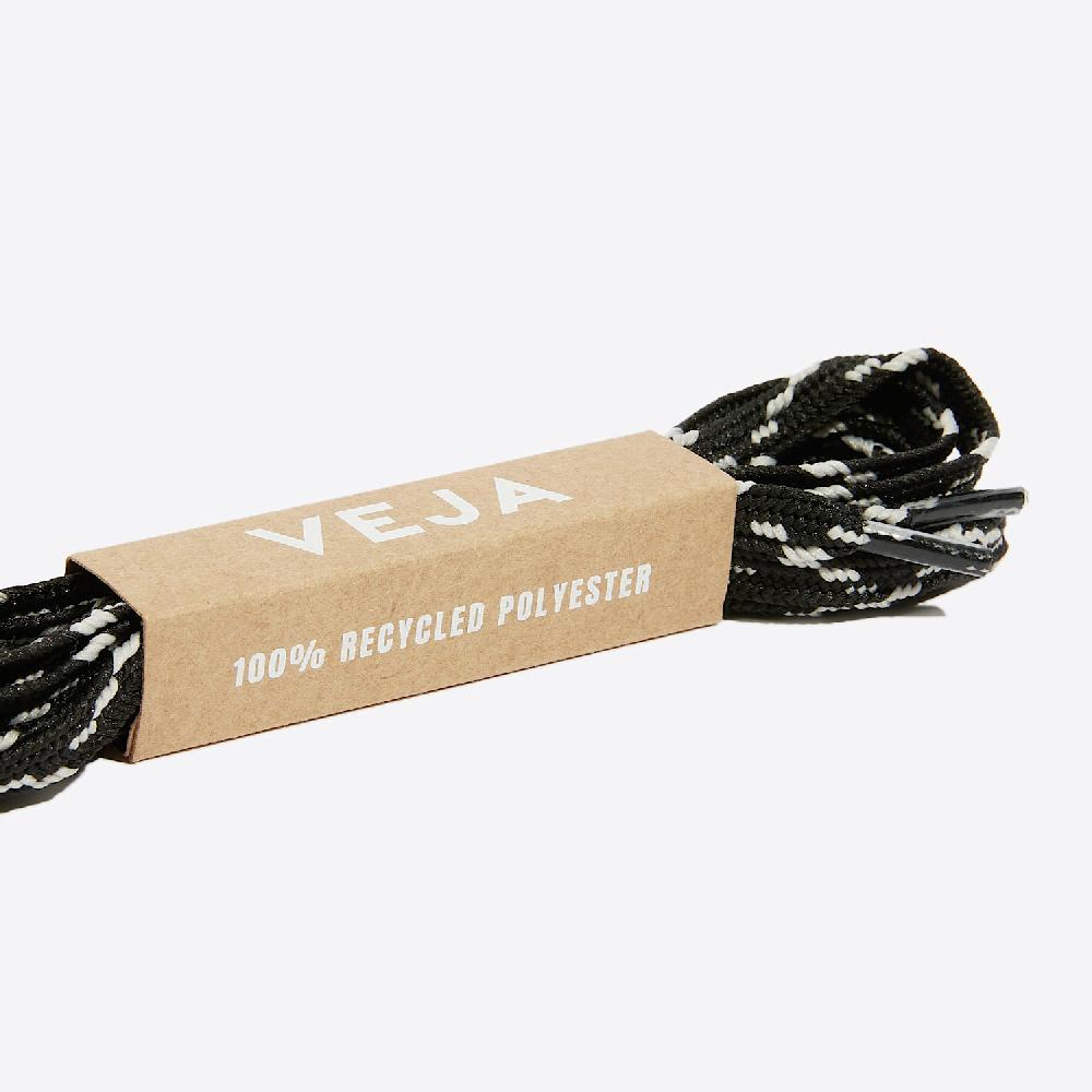 Veja LACES BLACK OXFORD GREY