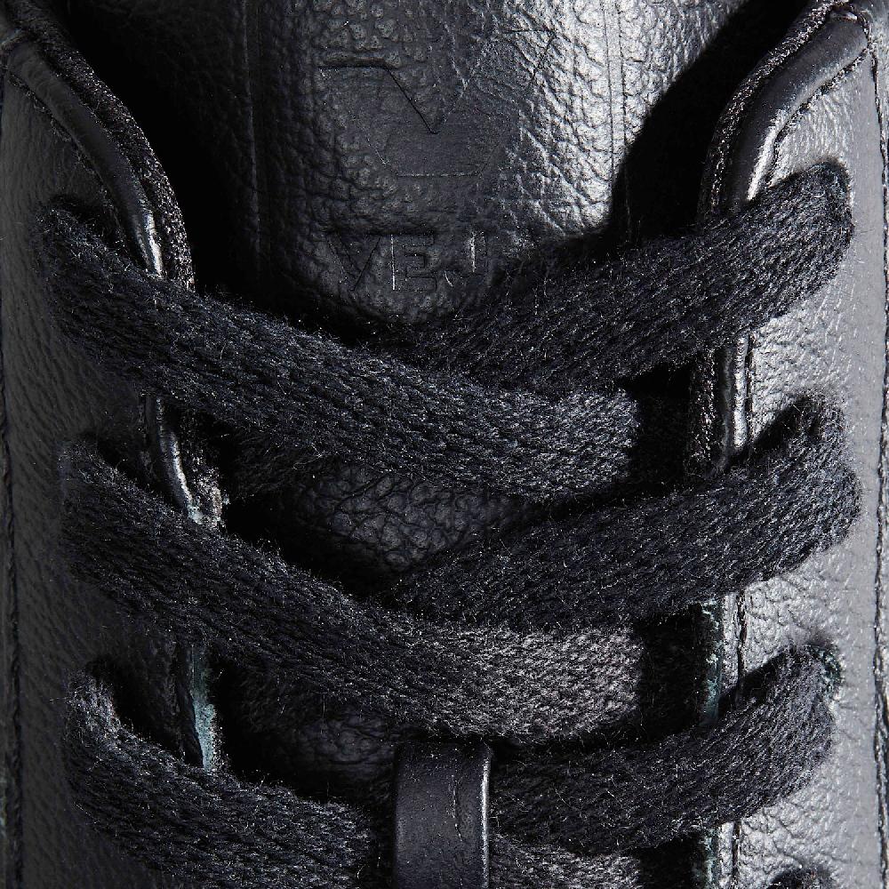 Veja LACES ORGANIC COTTON BLACK