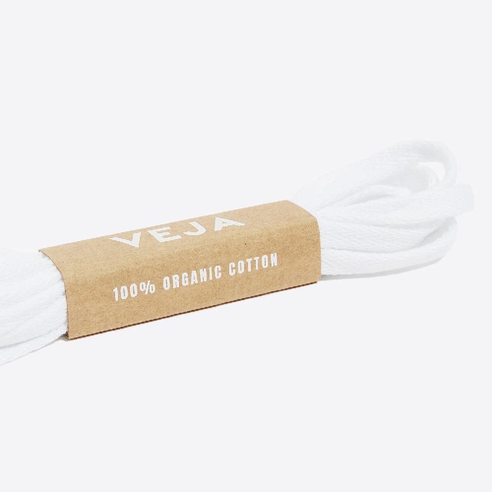 Veja LACES ORGANIC COTTON WHITE