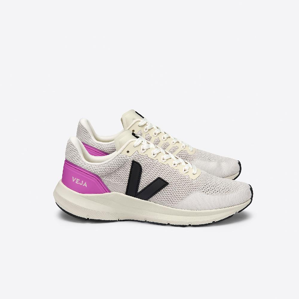 veja MARLIN V-KNIT CHALK BLACK ULTRAVIOLET