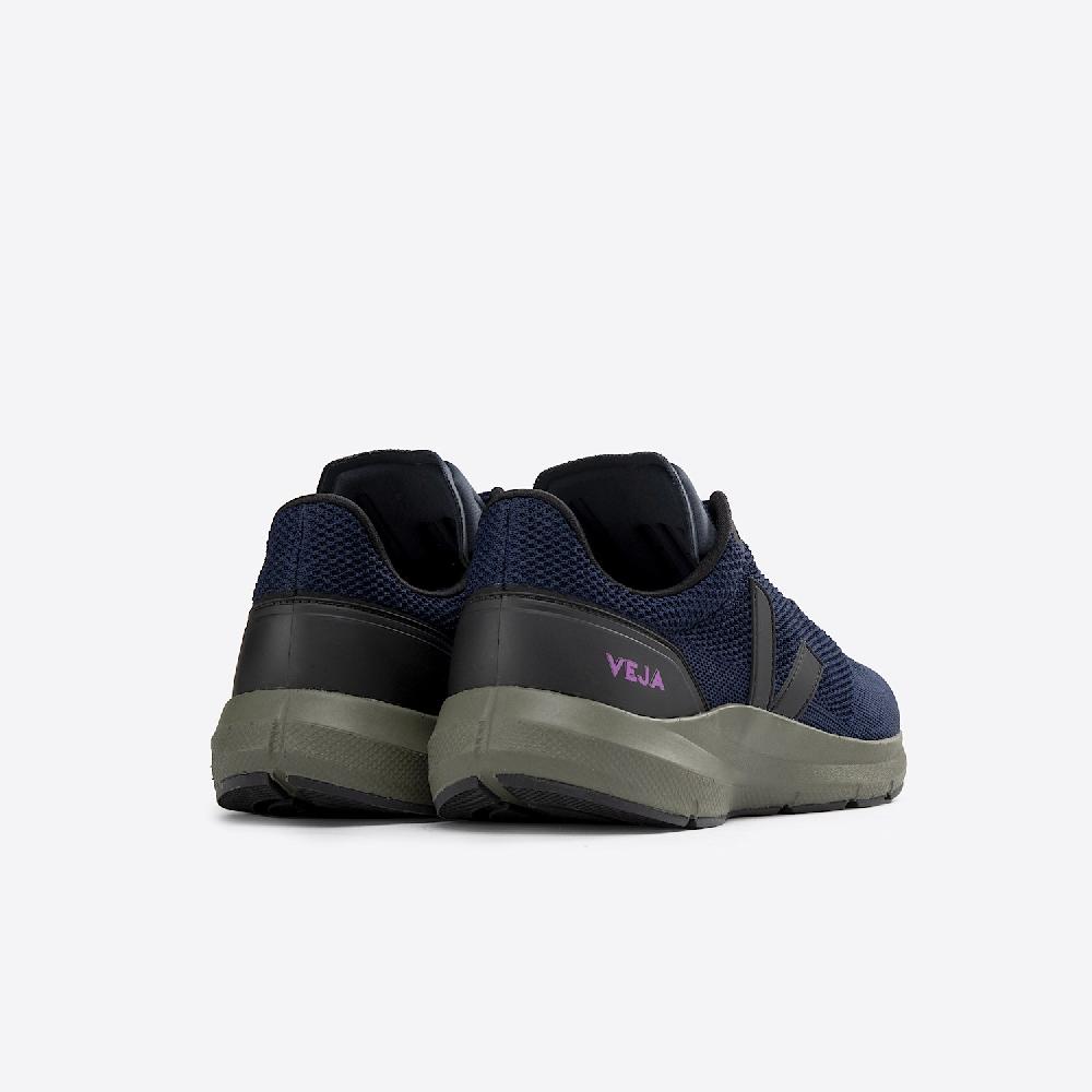 Veja MARLIN V-KNIT NIL BLACK KAKI SOLE