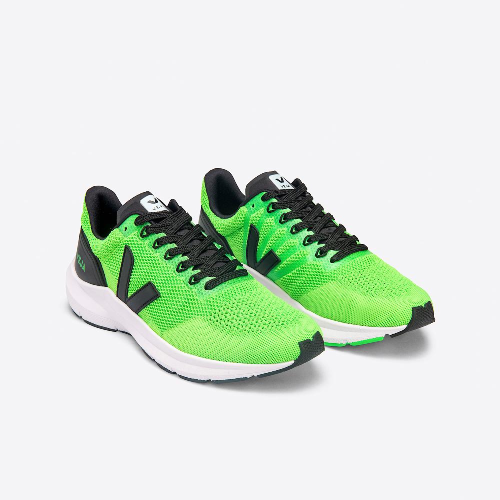 Veja MARLIN V-KNIT VERT-FLUO BLACK