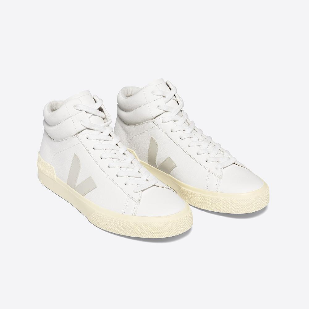 Veja MINOTAUR LEATHER WHITE PIERRE BUTTER