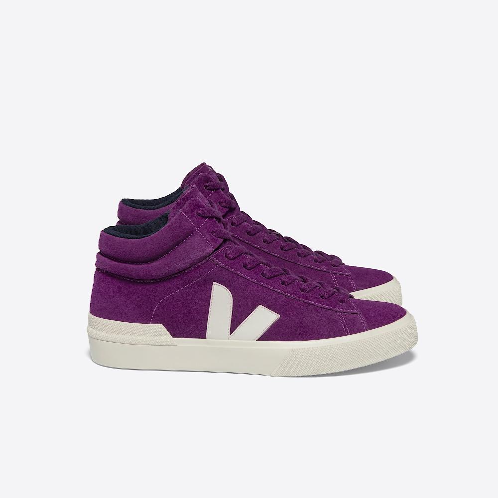 veja MINOTAUR SUEDE MAGENTA PIERRE