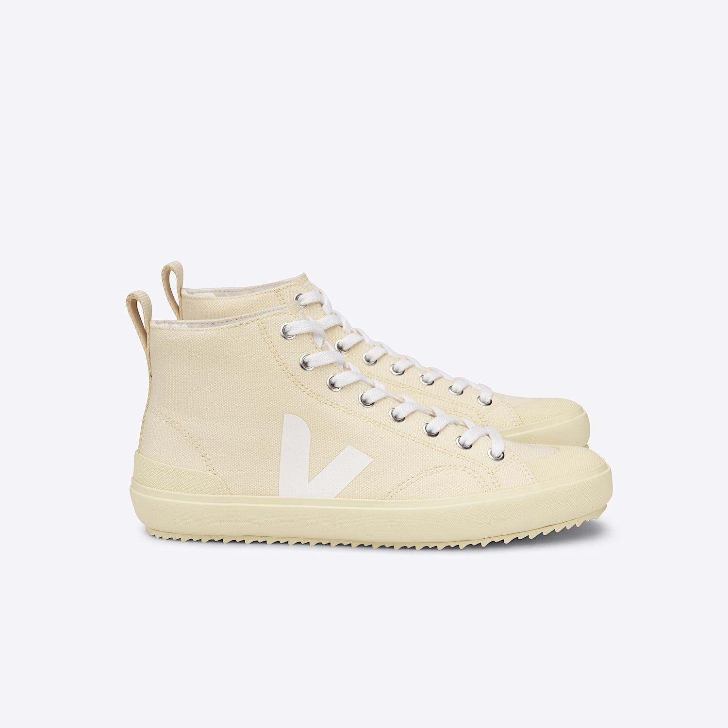 veja NOVA HT CANVAS BUTTER WHITE BUTTER SOLE