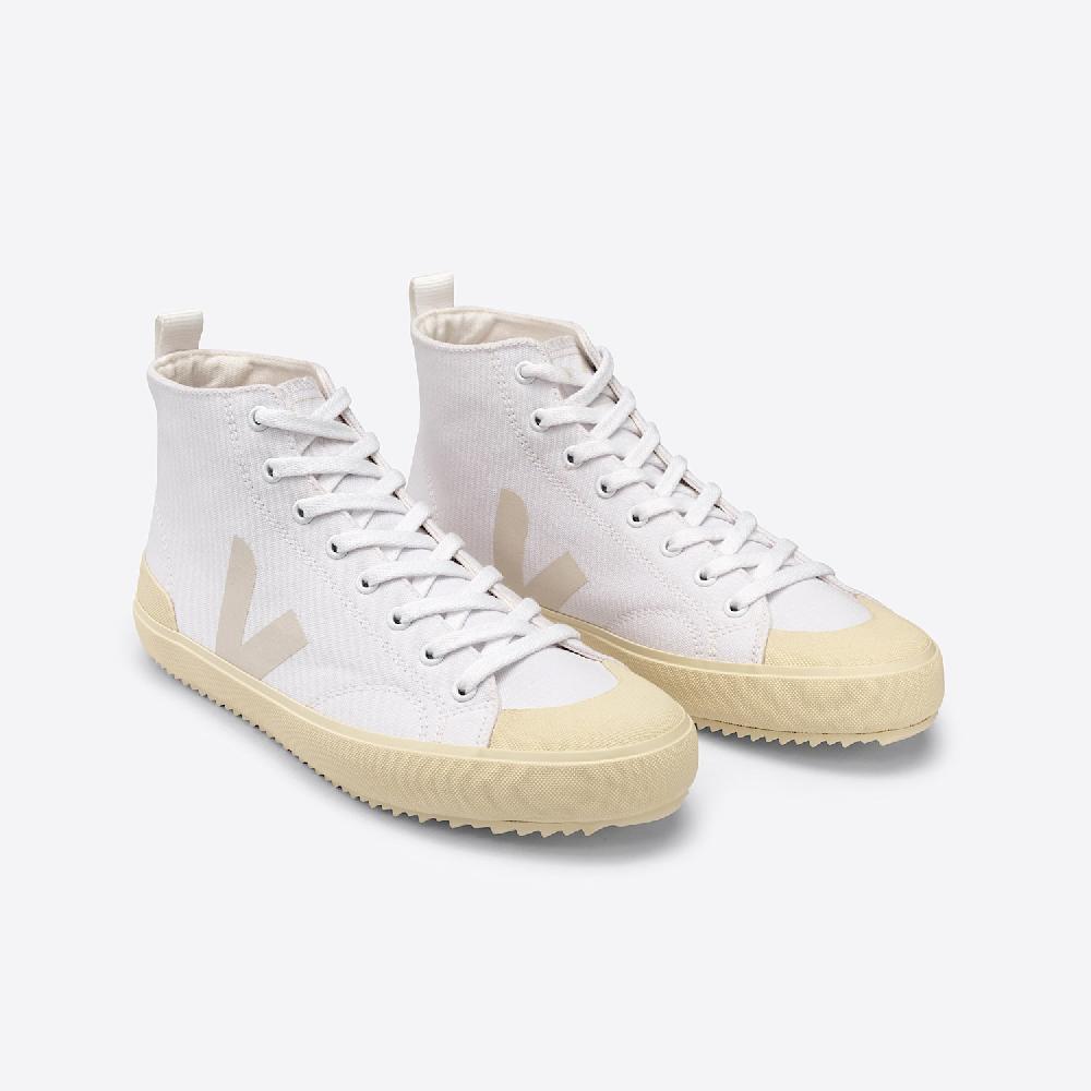 Veja NOVA HT CANVAS WHITE BUTTER SOLE