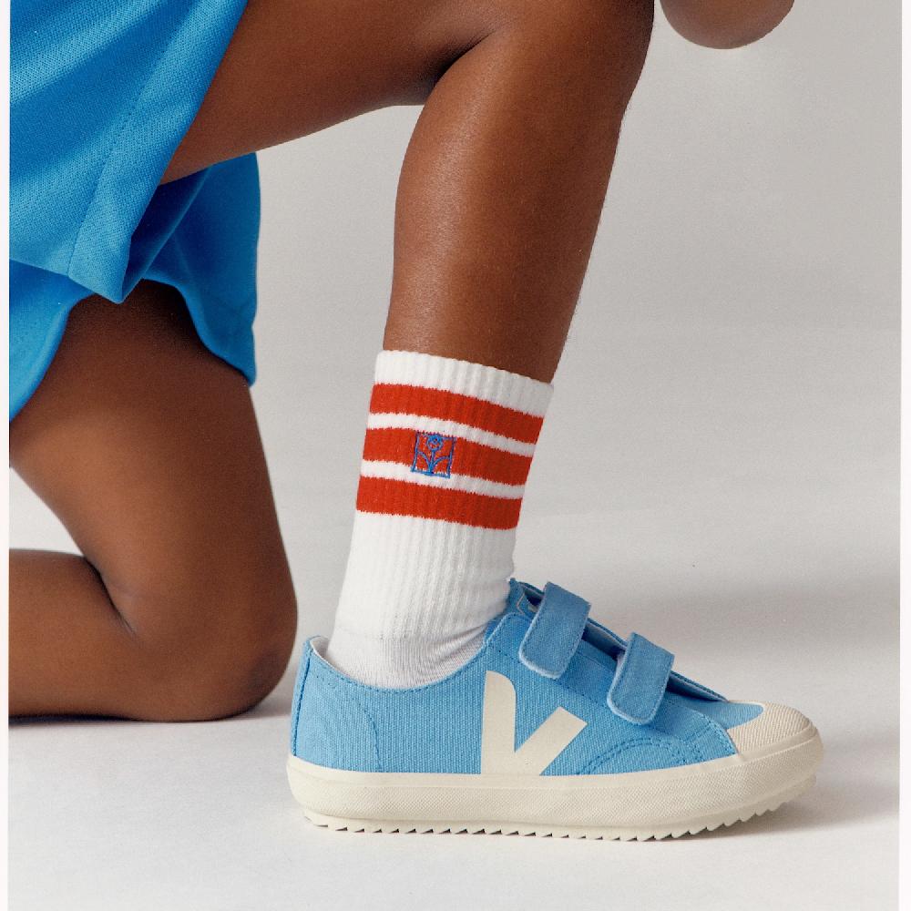 Veja OLLIE CANVAS AQUA PIERRE