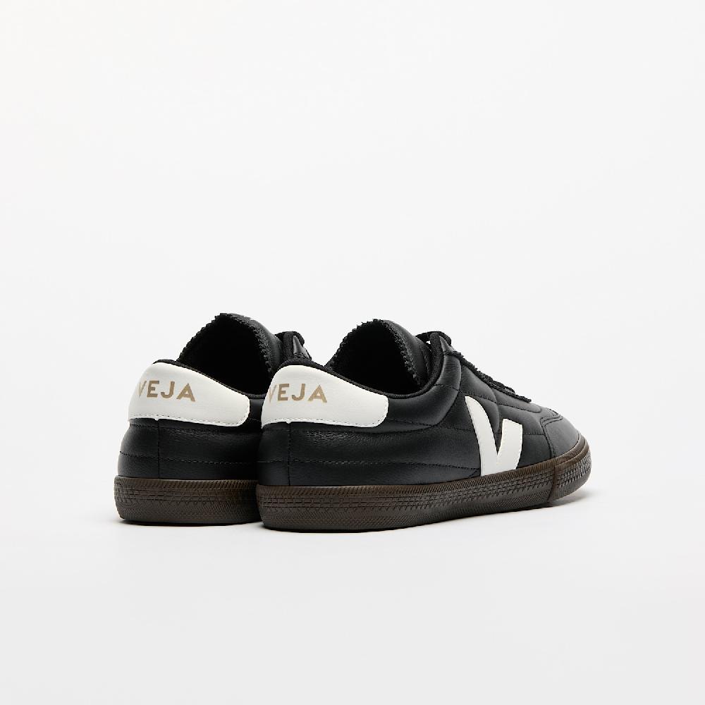 Veja PANENKA LEATHER BLACK WHITE