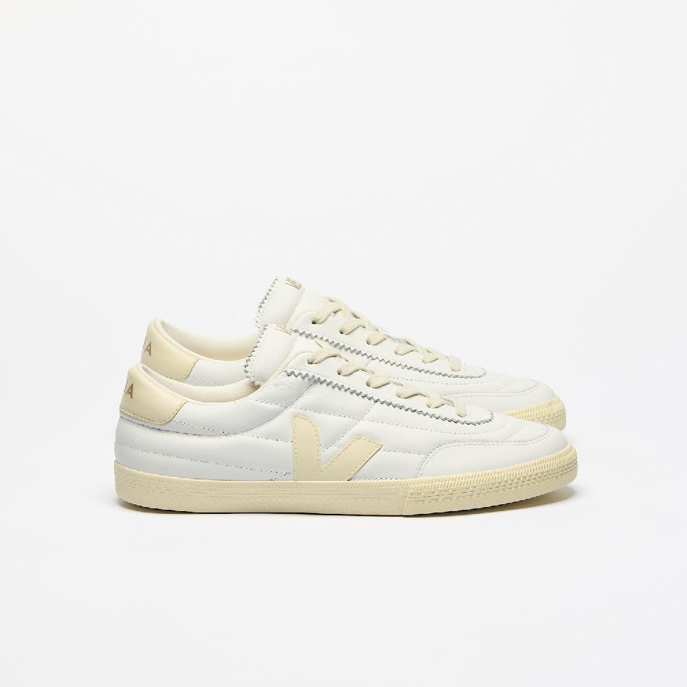 veja PANENKA LEATHER WHITE CALCAIRE
