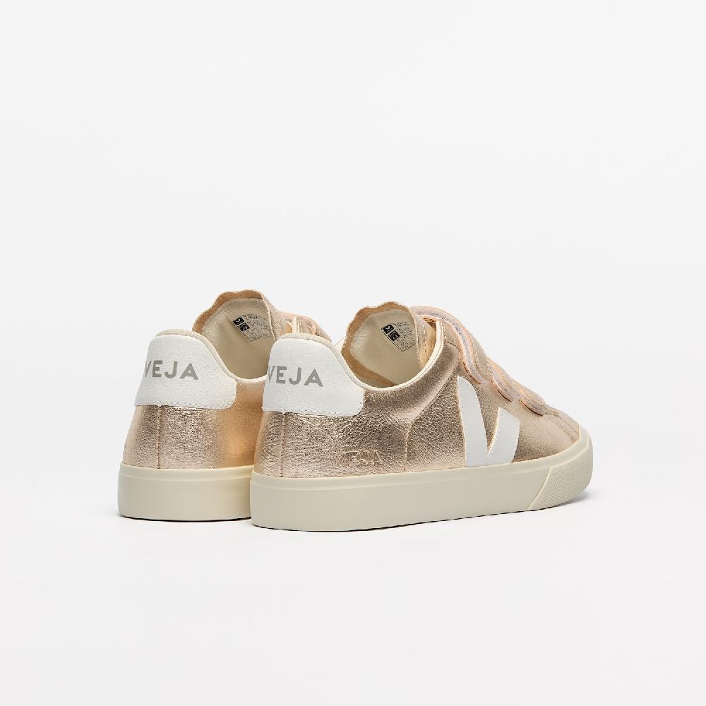 Veja RECIFE LEATHER PLATINE WHITE