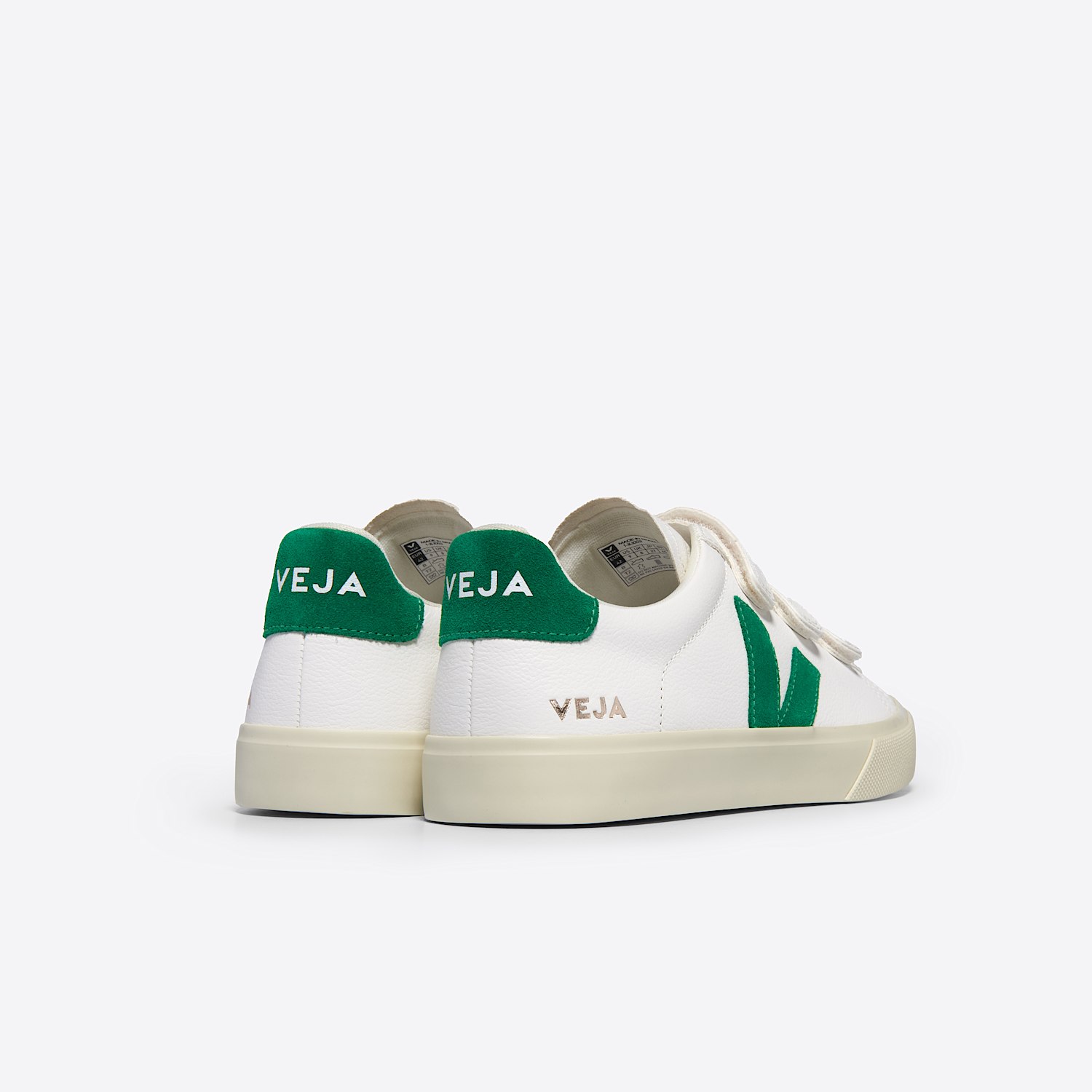 Veja RECIFE LEATHER WHITE EMERAUDE