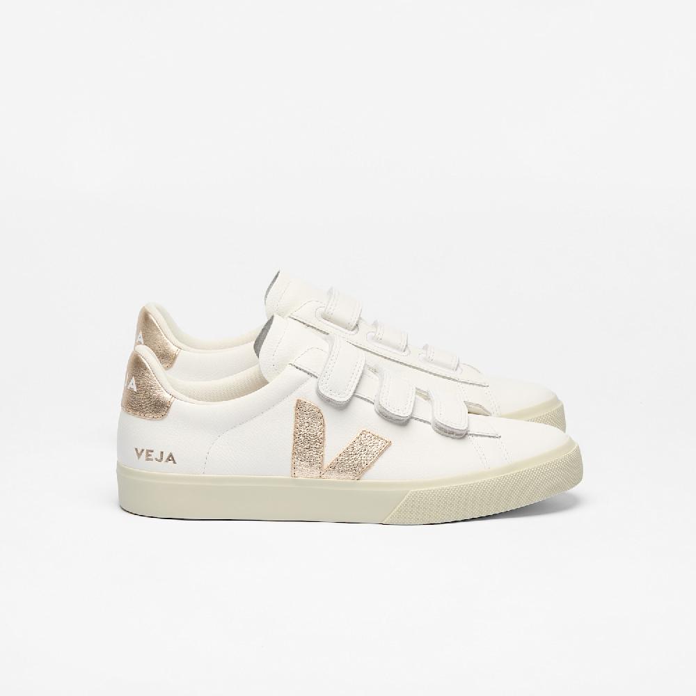 veja RECIFE LEATHER WHITE PLATINE