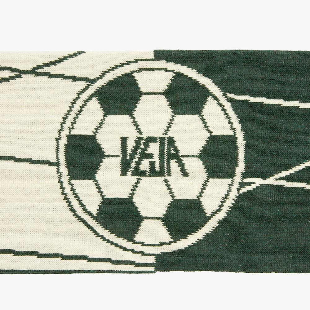 Veja SCARF PANENKA COTTON DARK GREEN