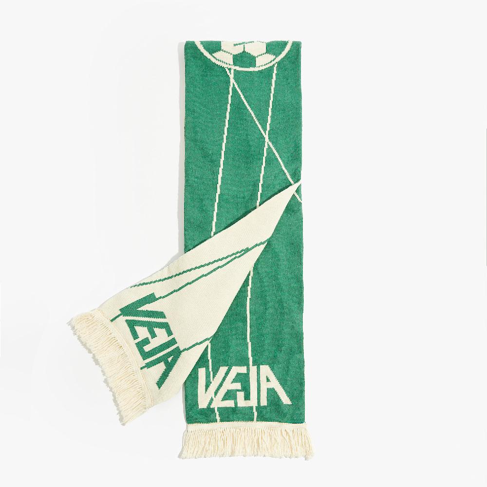 veja SCARF PANENKA COTTON LIGHT GREEN