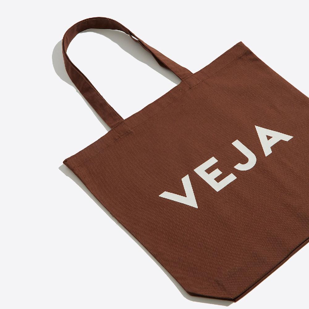 Veja TOTE BAG COTTON CHOCOLATE