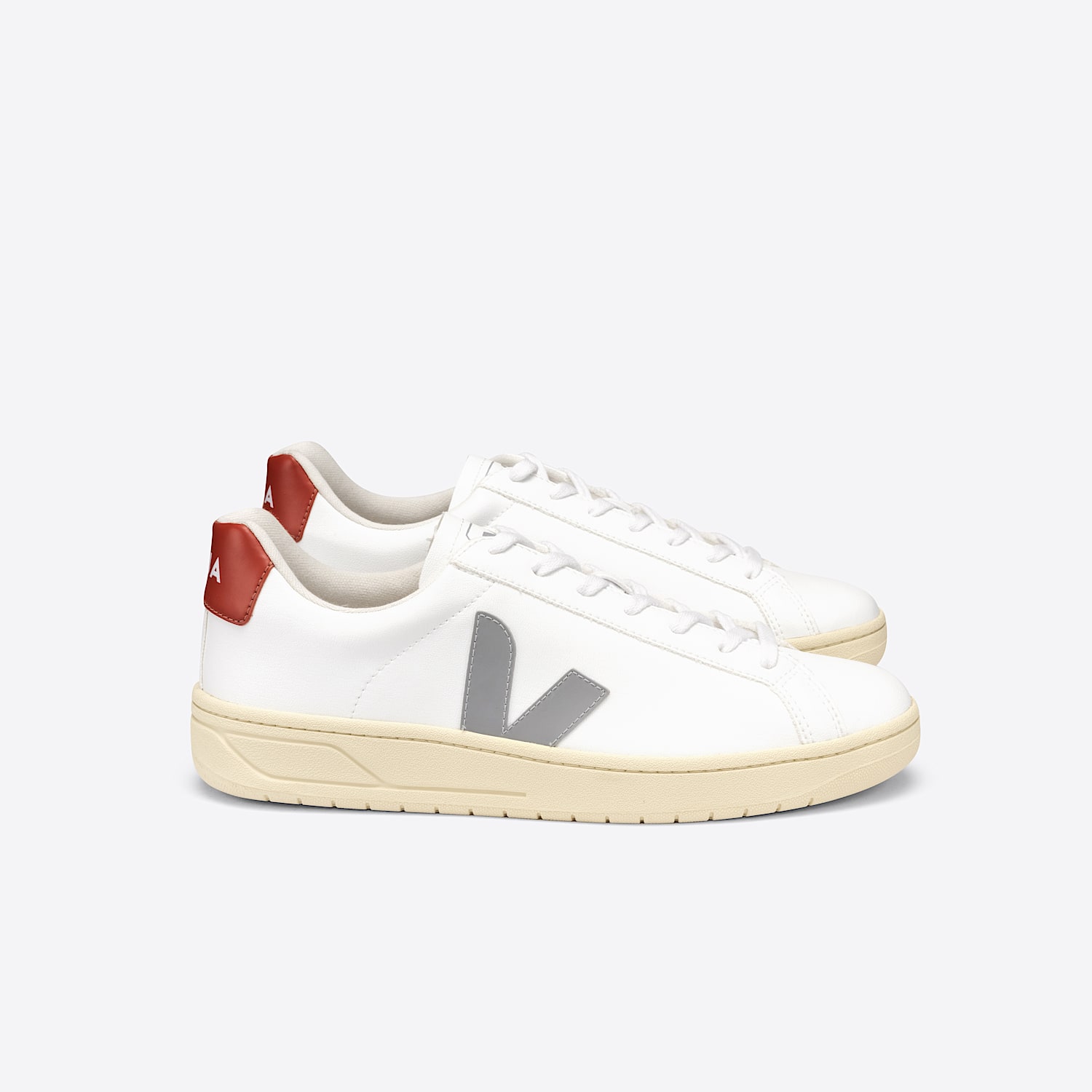 veja URCA CWL WHITE OXFORD-GREY ROUILLE