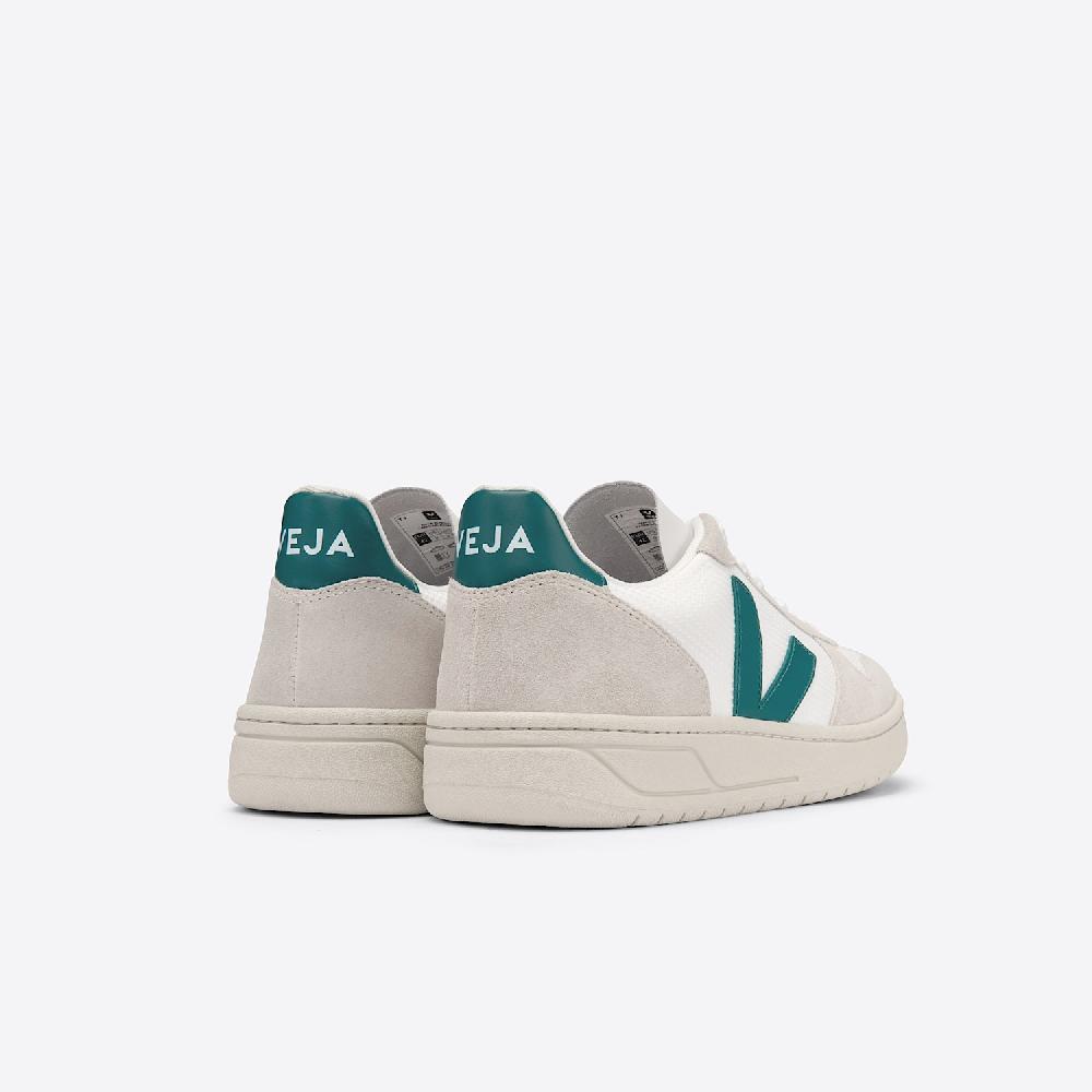 Veja V-10 B-MESH WHITE BRITTANY