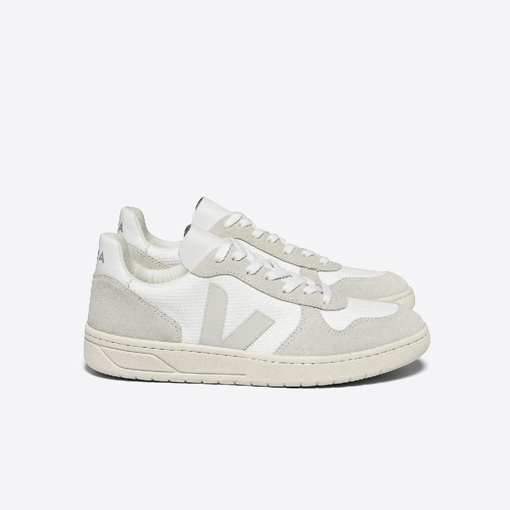 veja V-10 B-MESH WHITE NATURAL PIERRE