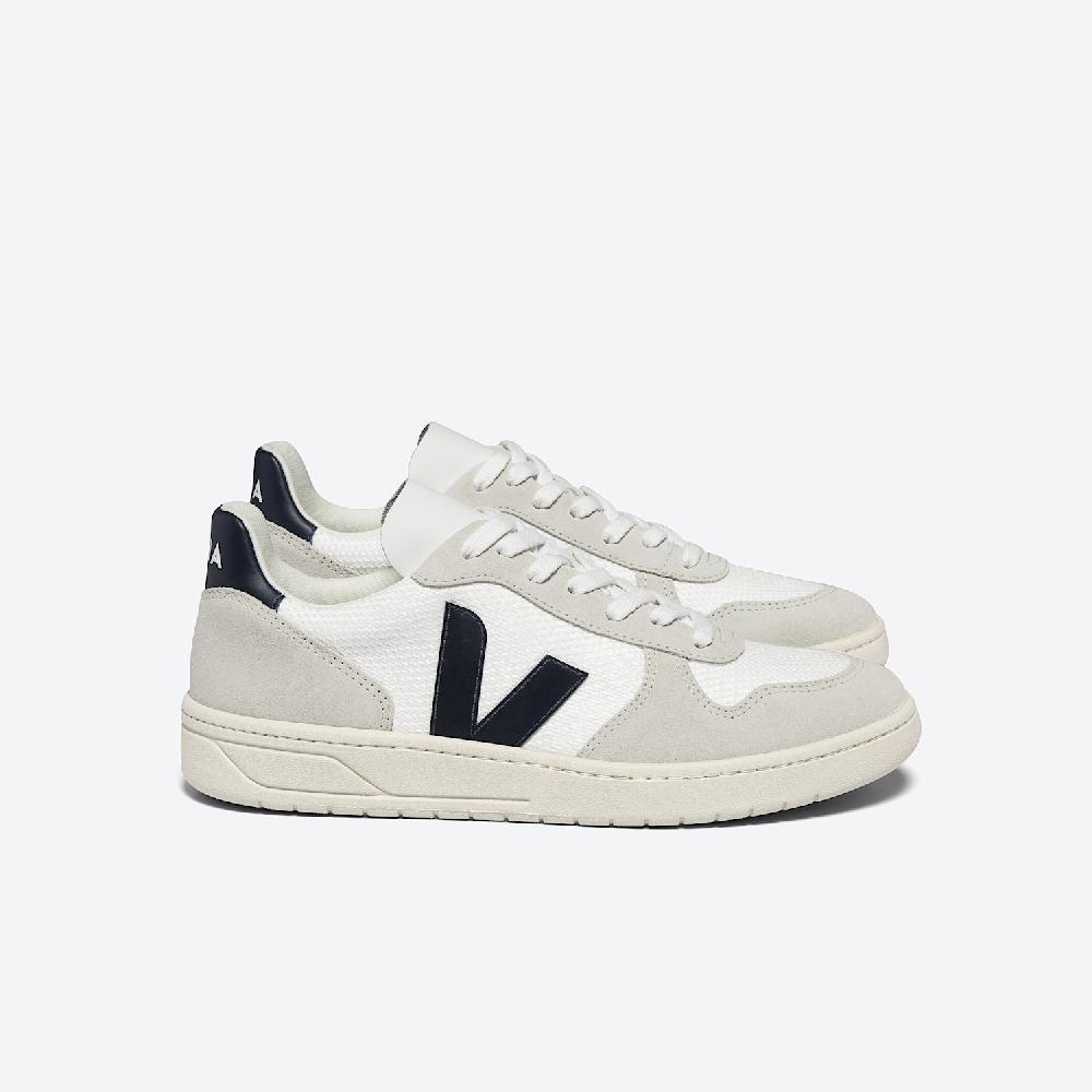 veja V-10 B-MESH WHITE NAUTICO