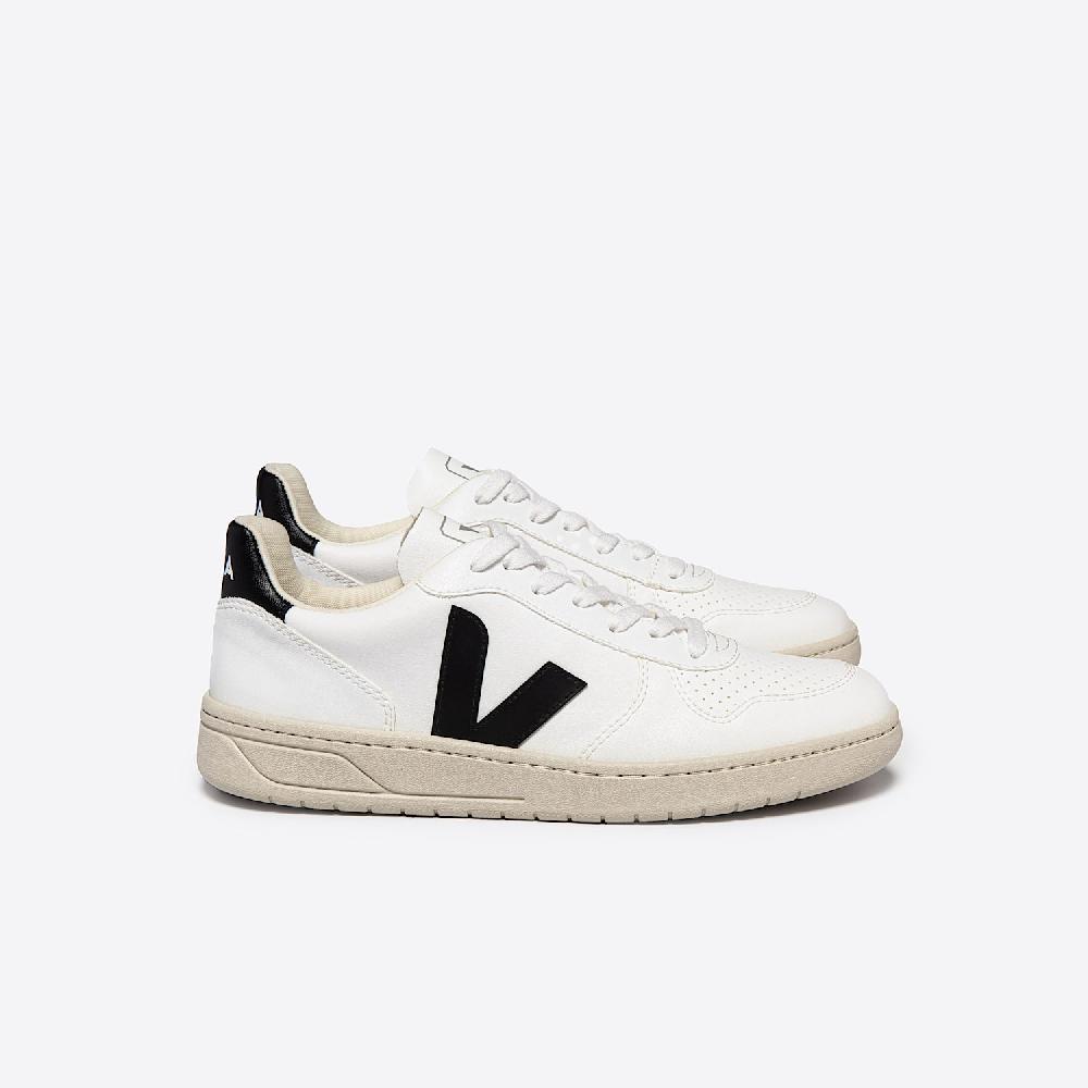 veja V-10 CWL WHITE BLACK