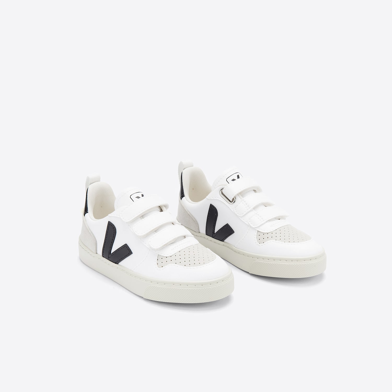 Veja V-10 CWL WHITE BLACK