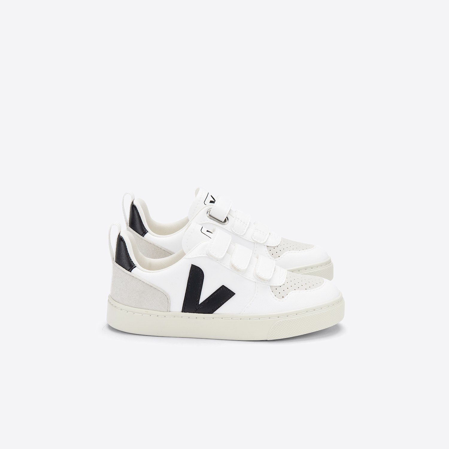 veja V-10 CWL WHITE BLACK