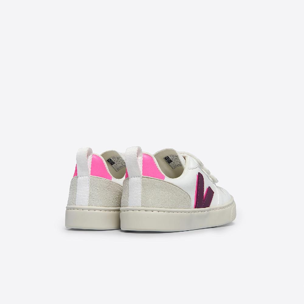 Veja V-10 CWL WHITE MAGENTA SARI