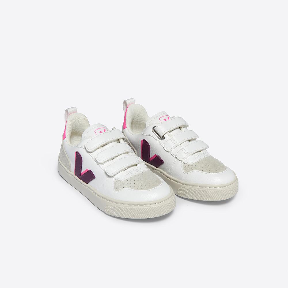 Veja V-10 CWL WHITE MAGENTA SARI