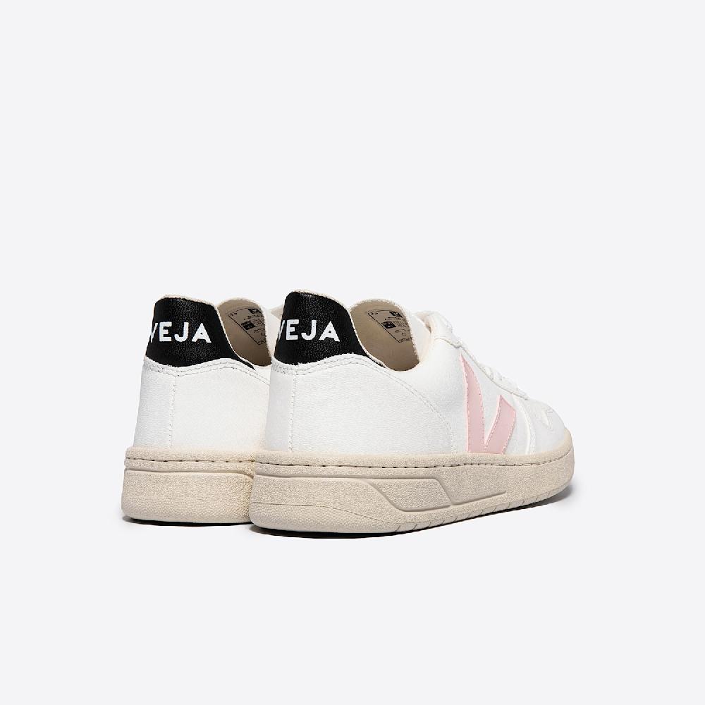 Veja V-10 CWL WHITE PETALE BLACK