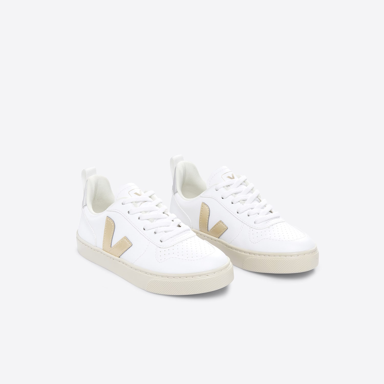 Veja V-10 CWL WHITE PLATINE SILVER