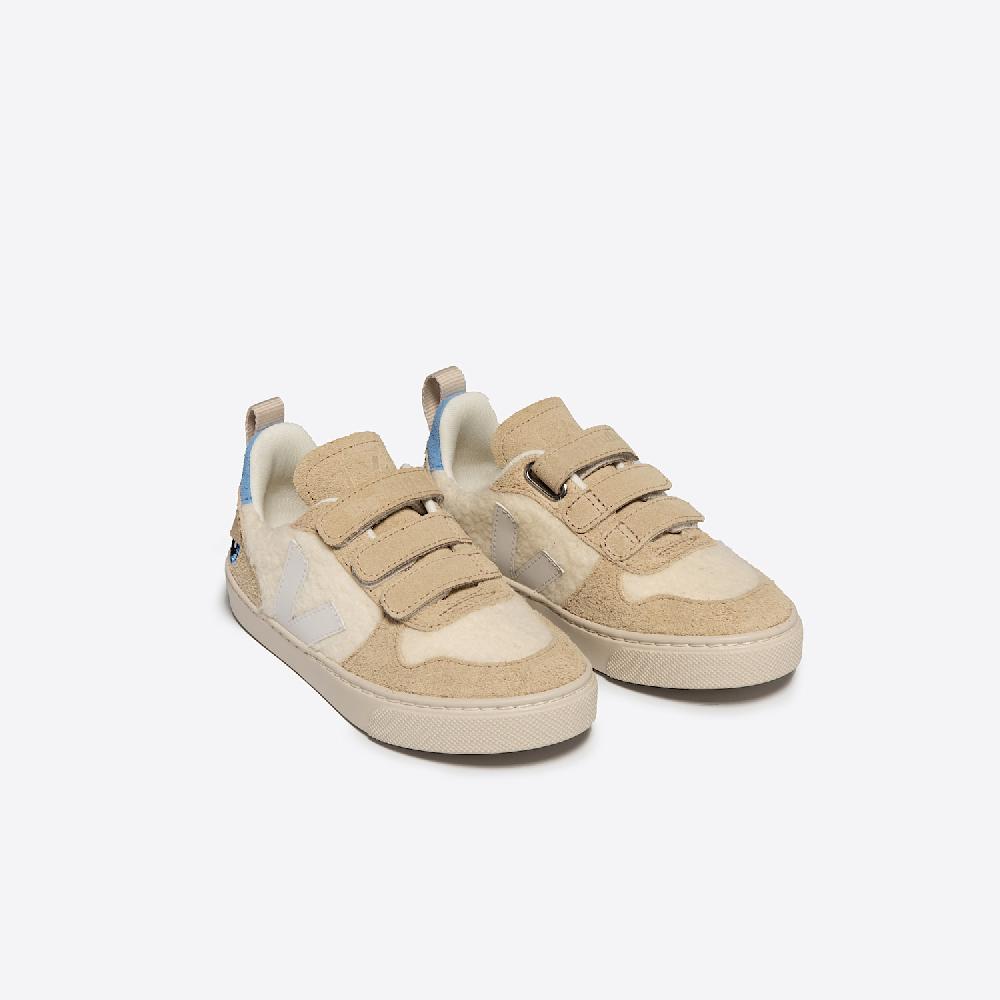 Veja V-10 FLEECE VEJA X BIGSTUFFED PURE WHITE