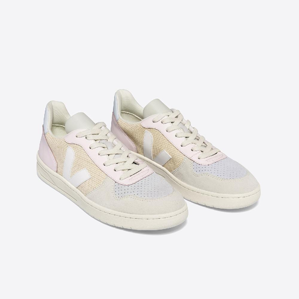 Veja V-10 J-MESH JUTE WHITE MULTICO