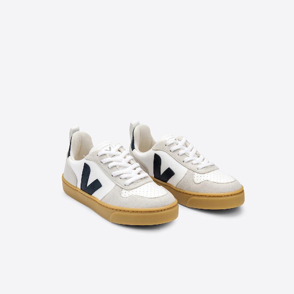 Veja V-10 LACES CWL WHITE NAUTICO