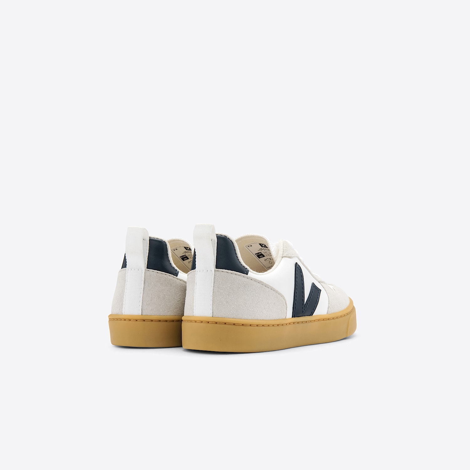 Veja V-10 LACES CWL WHITE NAUTICO