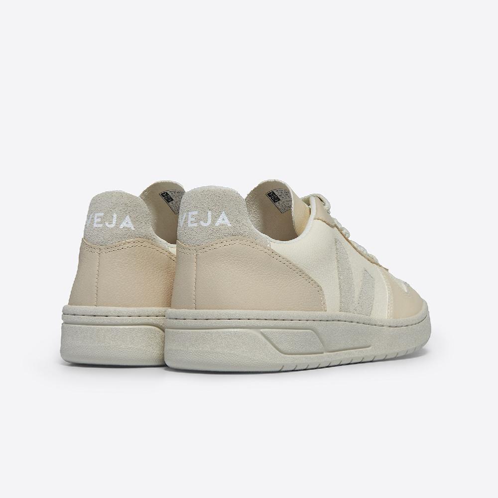Veja V-10 LEATHER MULTICO CASHEW PIERRE