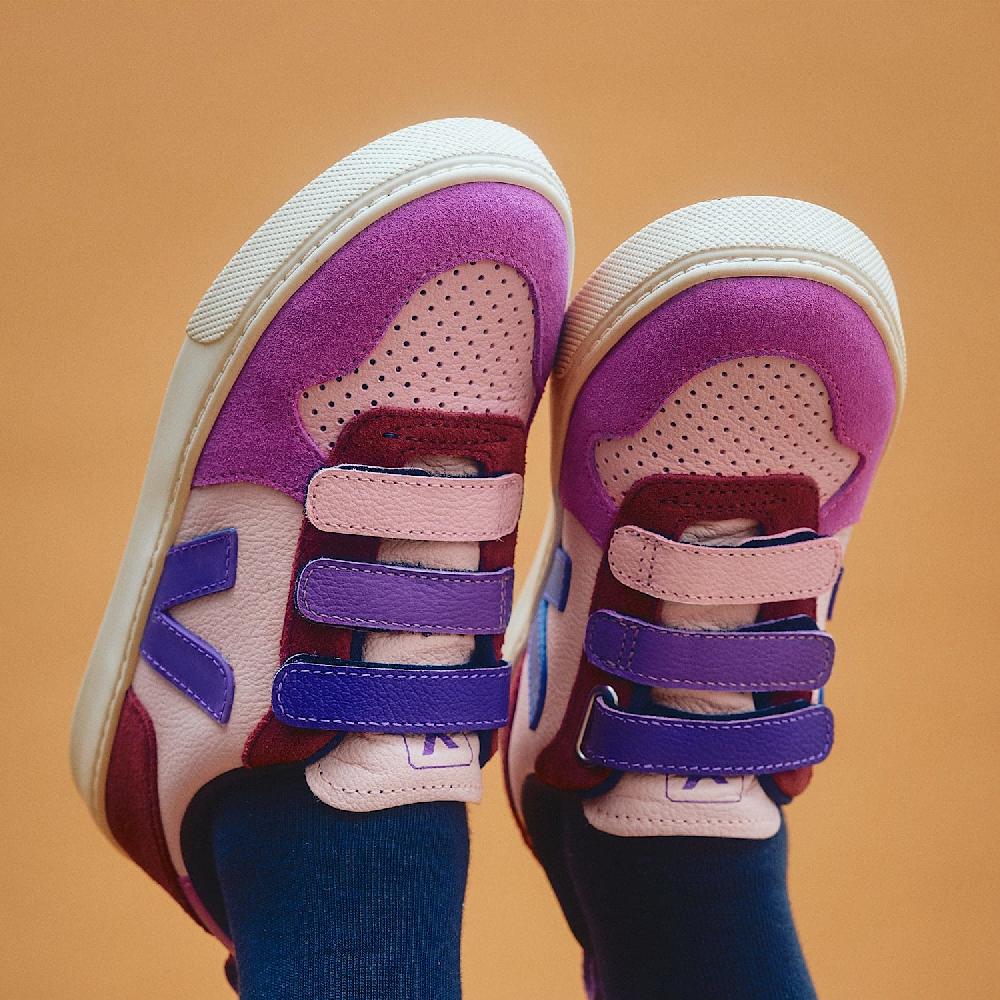 Veja V-10 LEATHER MULTICO PETALE