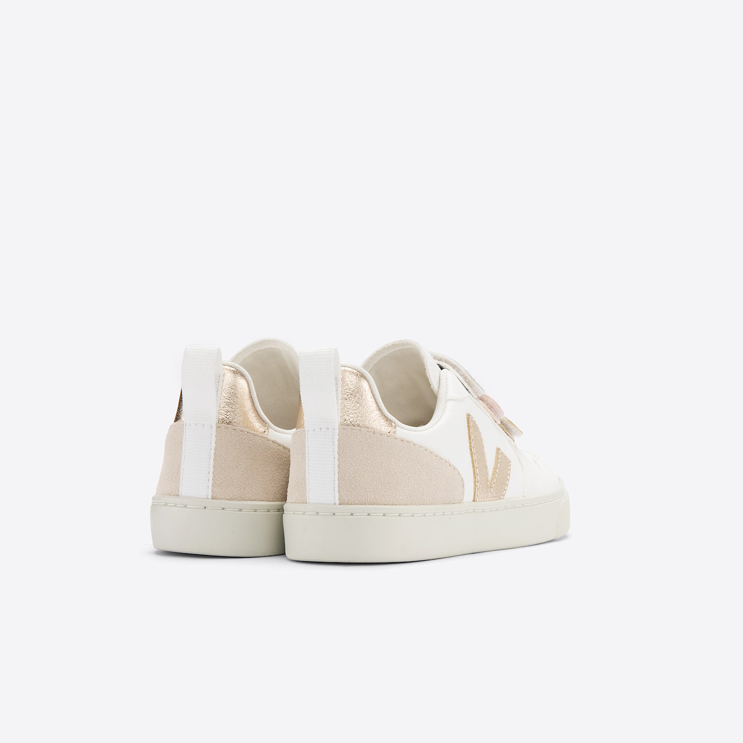 Veja V-10 LEATHER MULTICO WHITE SHINY