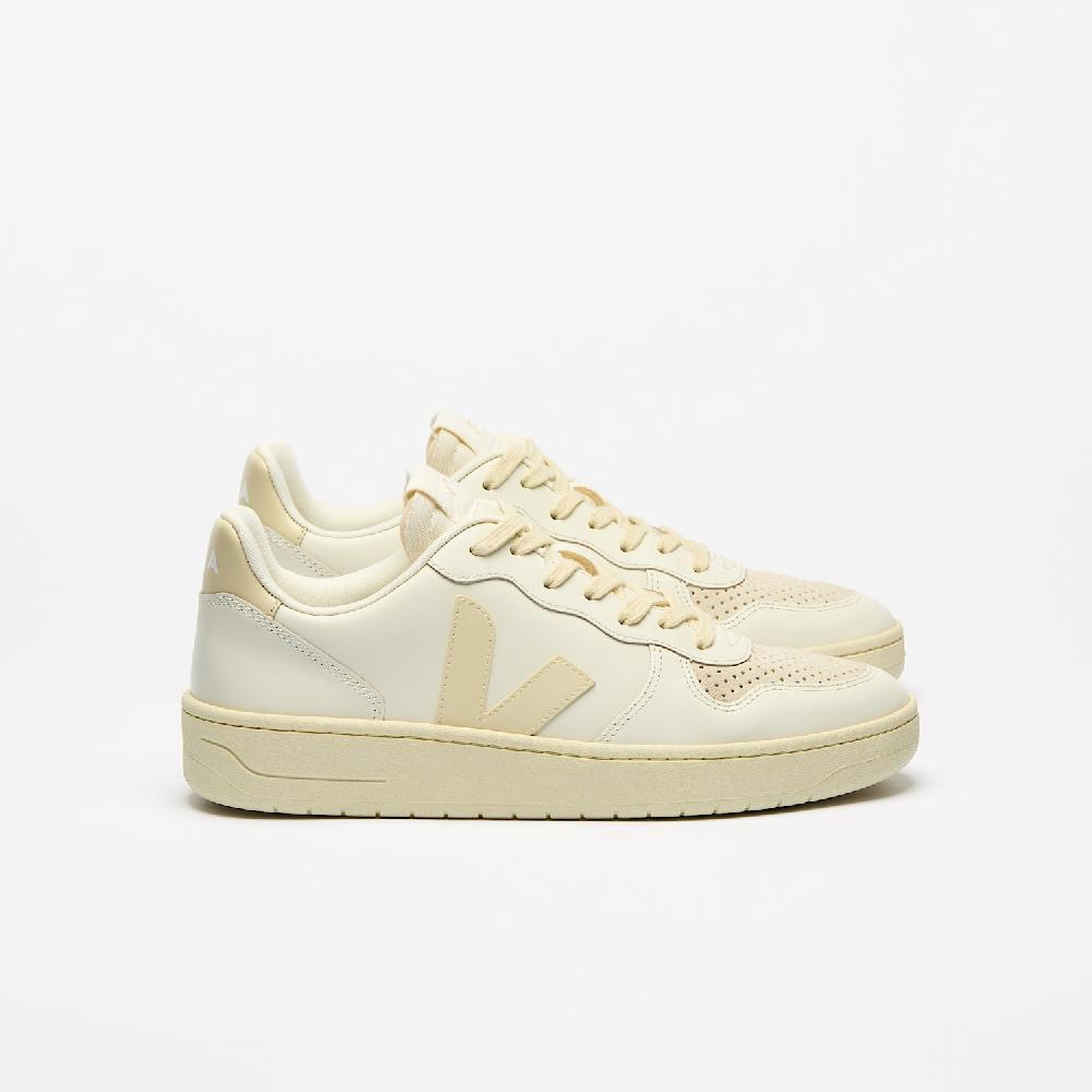 veja V-10 LEATHER PURE CALCAIRE
