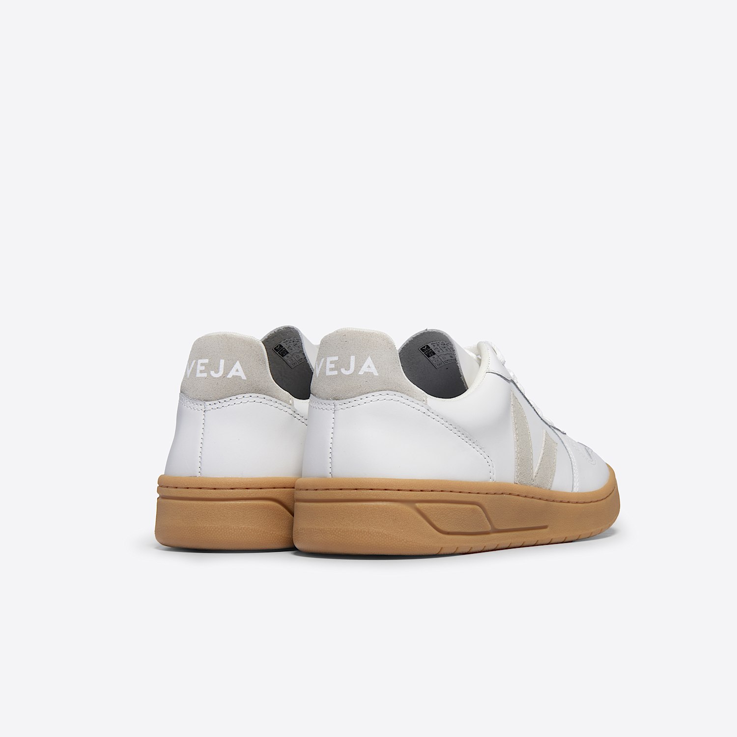 Veja V-10 LEATHER WHITE NATURAL